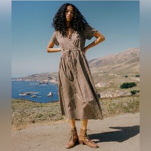 Christy Dawn Forest Noir 100% Organic Cotton Dawn Dress PS